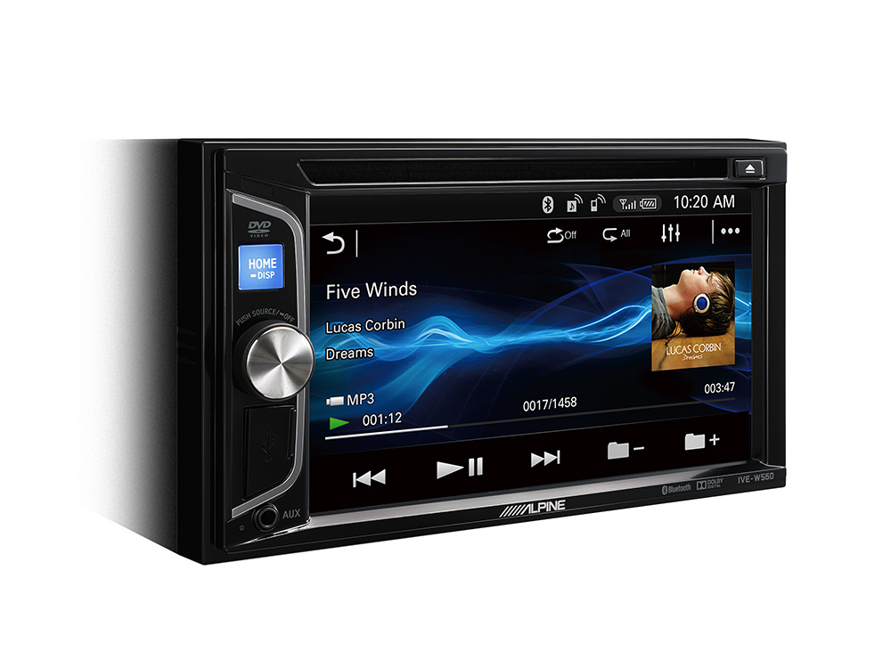 Simuleren Bestrating handboeien Alpine - IVE-W560BT 2-DIN MOBILE MEDIA STATION - Autoradio with Bluetooth,  USB and DVD/CD Player