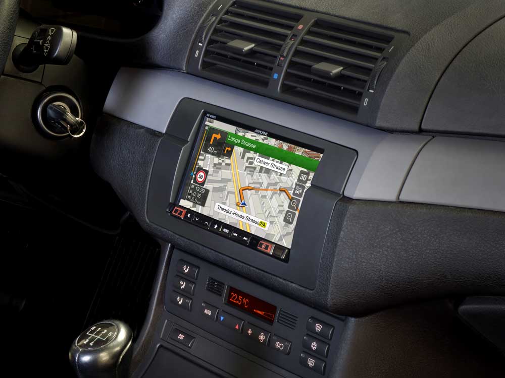 Alpine BMW 3 Series E46 7" Screen GPS Bluetooth CarPlay & Android Auto HDMI 