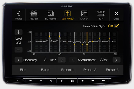 iLX-F903D - High-end Sound Tuning Options