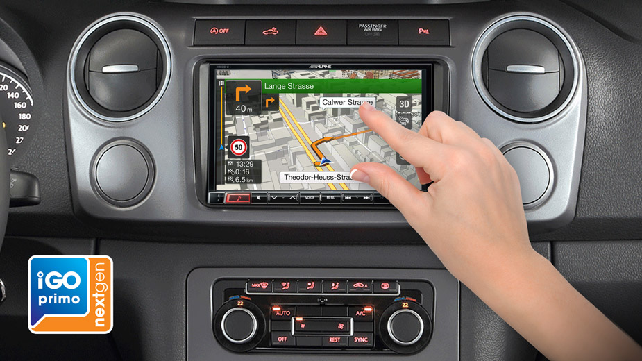 X803D-U Navigation System in VW Amarok with DAB Radio Bluetooth DVD
