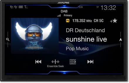 DAB+Digital Radio - Navigation System X903DC-F