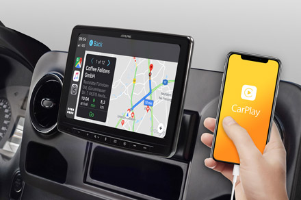 INE-F904S907 - Online Navigation with Apple CarPlay