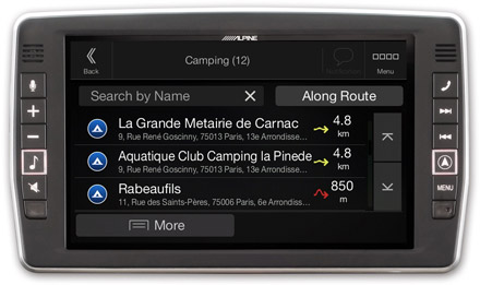 Mercedes Sprinter - Navigation - Importable camper POI databases - X903D-S906
